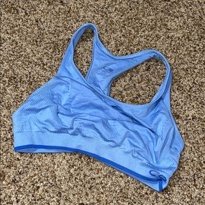 Blue champion sports bra